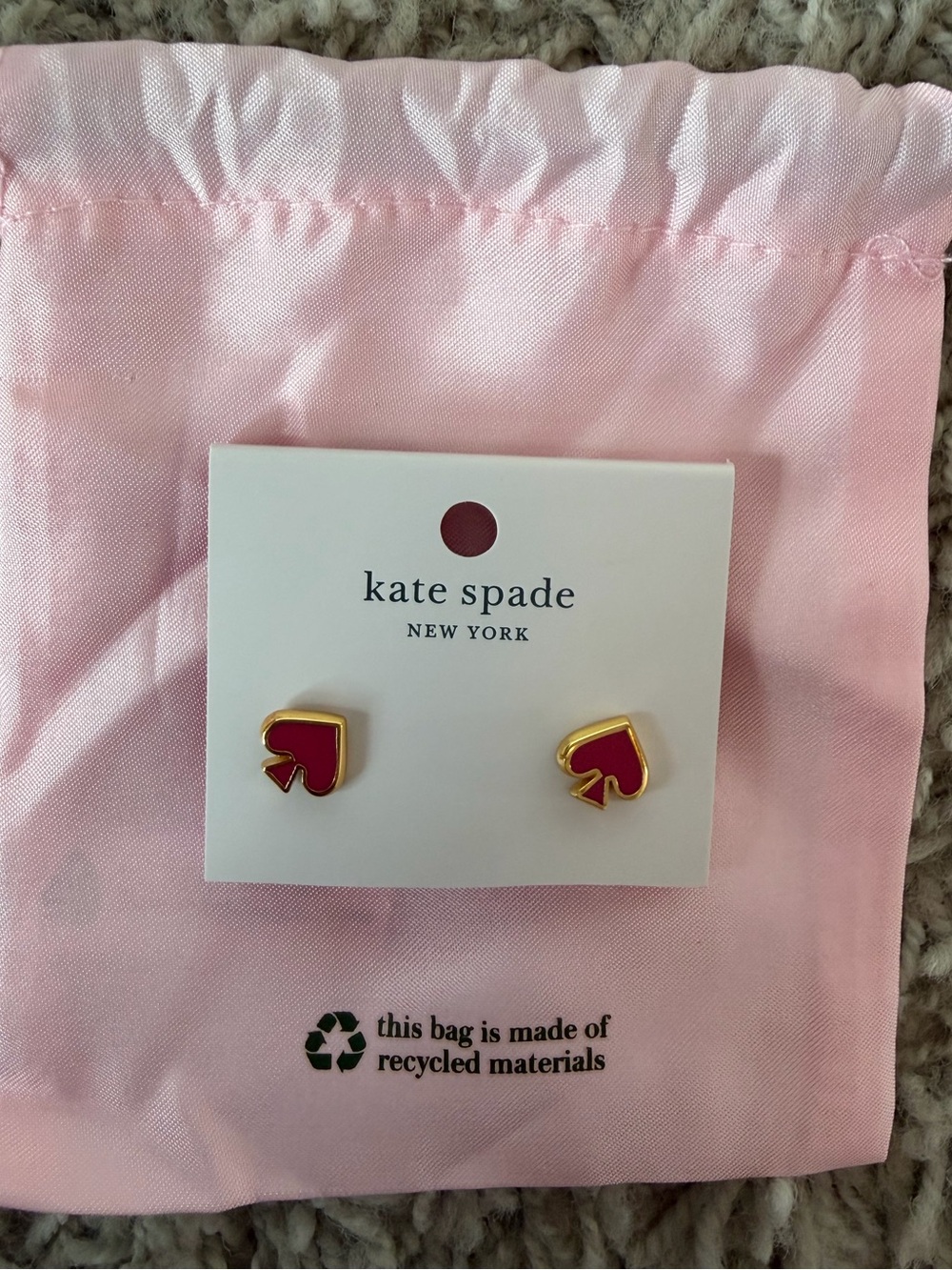 Kate Spade New York Everyday Spade Enamel Stud Earrings